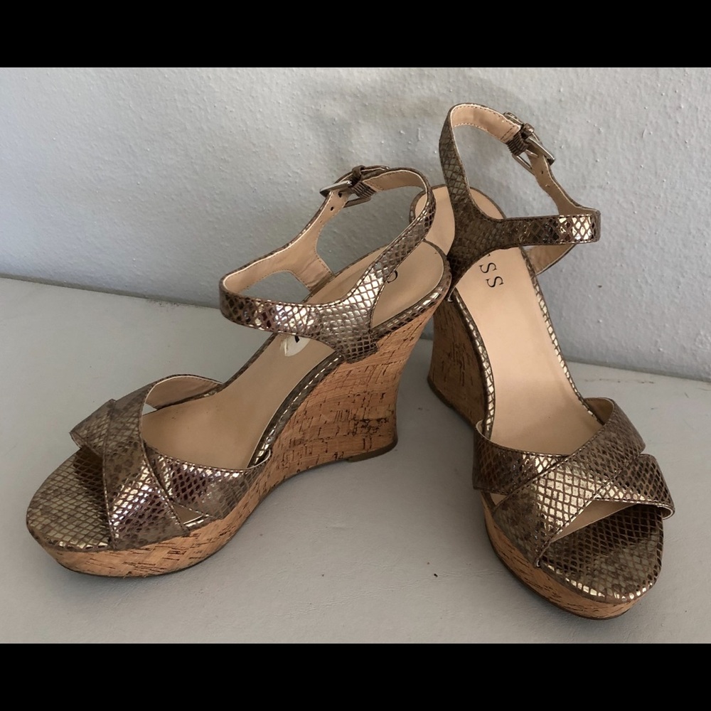 Platform Sandals with Cork